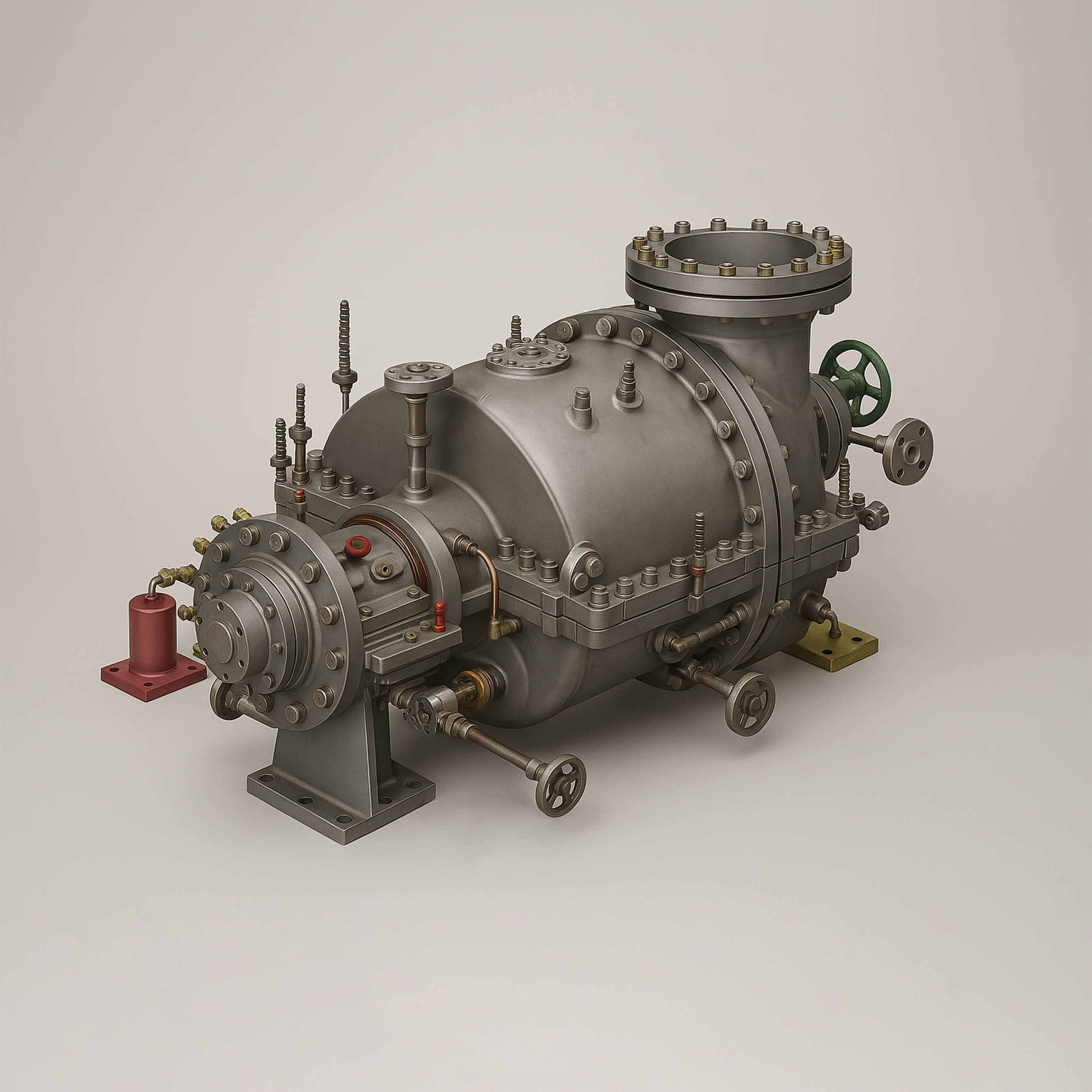1MW expansion turbine